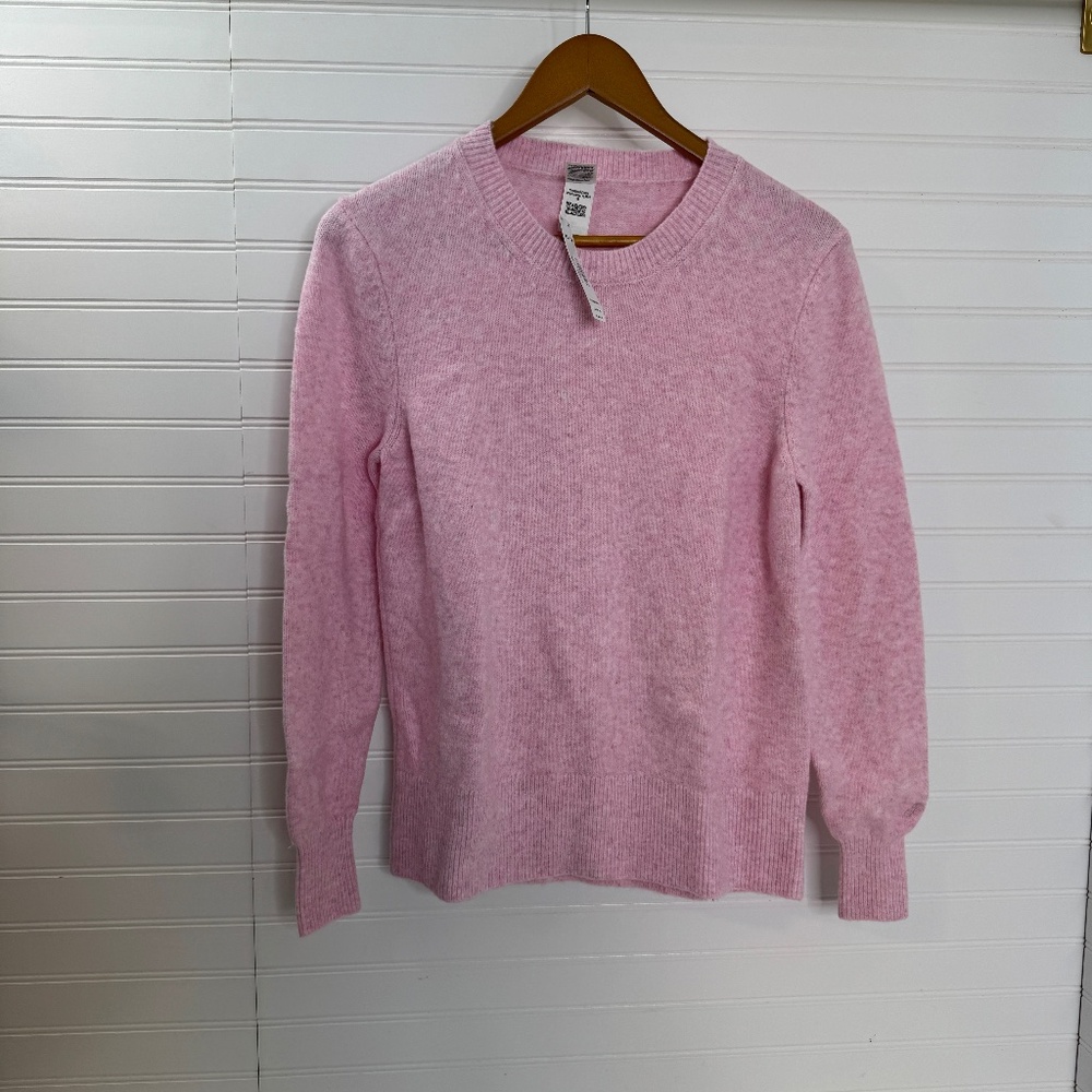 NEW Victoria's Secret Pink Crew Sweater XS